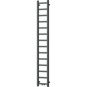 MEXEN - Bolt otopný žebřík/radiátor 1800 x 300 mm, 351 W, antracit W126-1800-300-00-66