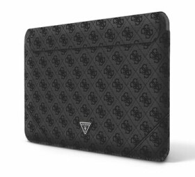 GUESS PU 4G Triangle Metal Logo Computer Sleeve 13 14 černá (3666339039943)