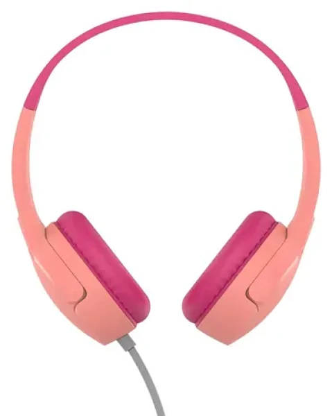 Belkin SOUNDFORM Mini Wired růžová / Dětská sluchátka / On-ear / 3,5 mm jack (AUD004BTPK)