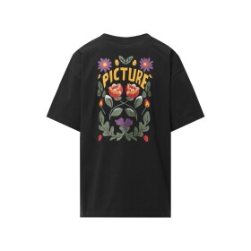 PICTURE W Caryna S/S, Black velikost: M