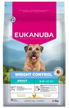 Eukanuba Special Care Adult Small Medium Weight Control 2,3 kg / Granule pro psy / pro malá a střední plemena (174-196251)