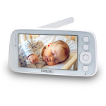 EVOLVEO Baby Monitor N5 - Set videochůvičky s 360° dohledem, obousměrnou komunikací a ukolébavkami, modrá