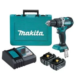 Makita DHP484RTE / Aku příklepový vrtací šroubovák / Li-ion / 18V / 2x 5.0Ah (DHP484RTE)