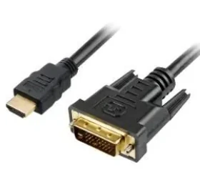 Sharkoon HDMI - DVI-D černá / Kabel / 24+1 / 1 m / max. 3840x2400 (4044951017331)