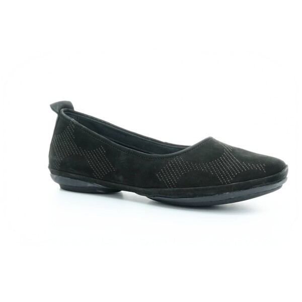 Balerínky Camper TWS Lara Negro Embroidery Negro Black K201513-006