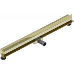 MEXEN - Flat Wall žlab ke stěně 2v1 100 cm zlatý 1530100