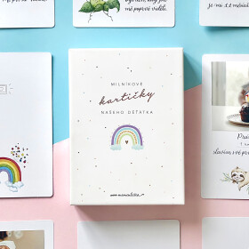 Mementerra Milníkové kartičky miminka