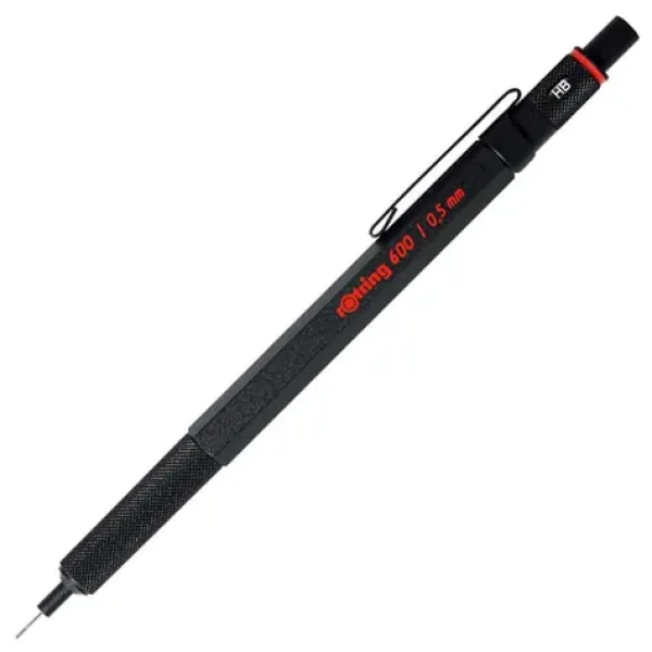 Rotring 600 0.5 mm černá / Mikrotužka / Celokovové / šestiboké (1904443)