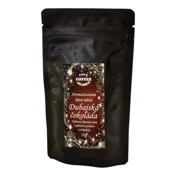 Aromatizovaná káva Dubajská čokoláda vánoční 70g
