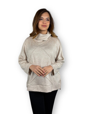 HOSH Dámský rolákový top Matrix Velikost: UNI, Barva: Béžová