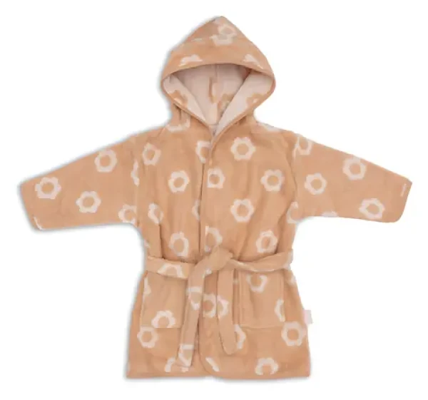Jollein Župan froté Jacquard Flower 1-2 roky / Župan / od 12 měsíců / 100% bavlna (060-808-68168)