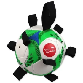 Dog Fantasy Hračka - míč fotbalový s úchytky pro psy 22cm (454-54742)