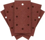 Graphite Brusný papír na suchý zip 93x185 mm P60 / Brusný papír / Zrnitost P60 / 8 otvorů / 5 ks