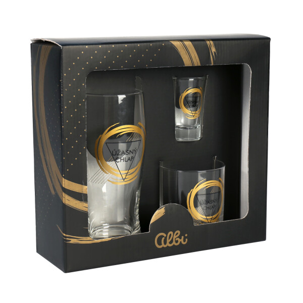 Sada sklenic - Mužská záležitost - Albi