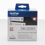 Brother - DK-22211 (papírová role 62mm x 30,48m) - dvoubarevný tisk při použití v QL-8xx (DK22251)