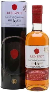 Mitchell Son Red Spot / Whisky Single Pot Still / Irsko / 15 let / 46 % / 0,7 l (5011007013301)