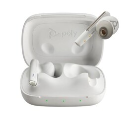 Poly Voyager Free 60 MS Teams bluetooth headset, BT700 USB-C adaptér, nabíjecí pouzdro, bílá EDF_1481338