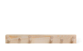 4-místný věšák na saunu - Borovice