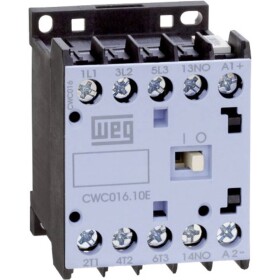 WEG CWC012-10-30D24 stykač 3 spínací kontakty 5.5 kW 230 V/AC 12 A s pomocným kontaktem 1 ks