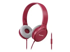 Panasonic RP-HF100ME-P růžová / stereo sluchátka s mikrofonem / jack 3.5 mm / Outdoorová (RP-HF100ME-P)