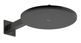 HANSGROHE - Raindance Alive S Hlavová sprcha, průměr 30 cm, 2 proudy, kartáčovaný černý chrom 24540340