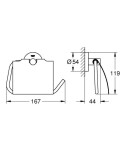 GROHE - QuickFix Start Držák toaletního papíru, supersteel 41179DC0