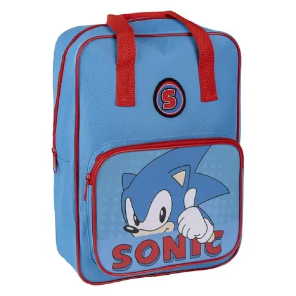 CERDÁ Dětský batoh Sonic the Hedgehog / 25 × 31 × 9 cm / Polyester