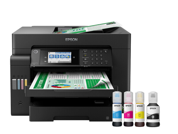 EPSON L15150 / Barevná inkoustová multifunkce / A3+ / 4800x2400 / 25ppm / USB / Wi-Fi / 3 roky záruka po registraci (C11CH72402)