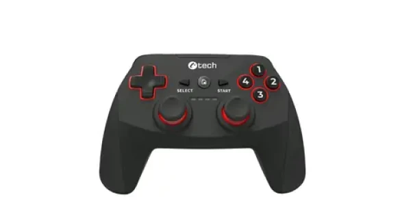 C-TECH Khort gamepad / drátový / USB / vibrační / pro PC a PS3 (8594125013455)