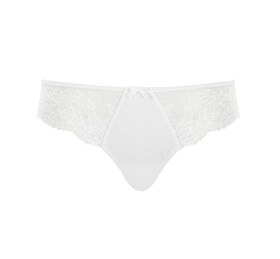 Dámská tanga Panache Ana Thong white 9399