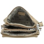 Módní dámská crossbody kabelka Delami Tiny Muse, béžová
