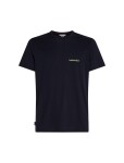 ICEBREAKER Mens 150 Tech Lite SS Tee IB Wordmark, Midnight Navy velikost: M
