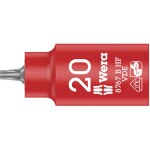 Wera 004903 Zástrčná bitová hlavice 3/8" 6hran 8 mm typ 8740 B VDE HF Zyklop s přidržovací funkcí