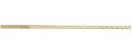REA - Spádová lišta levá, 140cm zlatá kartáčovaná REA-K3225