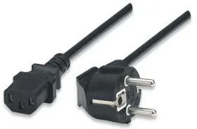 Manhattan kabel napájecí pro monitor / C13F-zásuvka / 1.8m (300148)