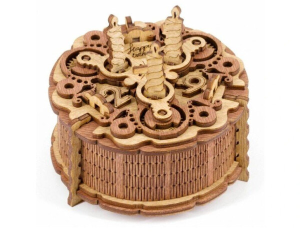 Hlavolam - Birthday Cake Gift Puzzle Box