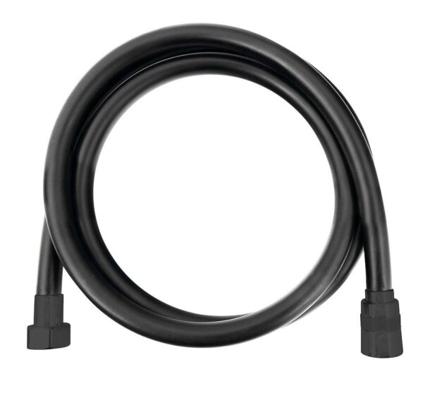 SAPHO - SOFTFLEX plastová sprchová hadice, 150cm, černá mat 1208-17