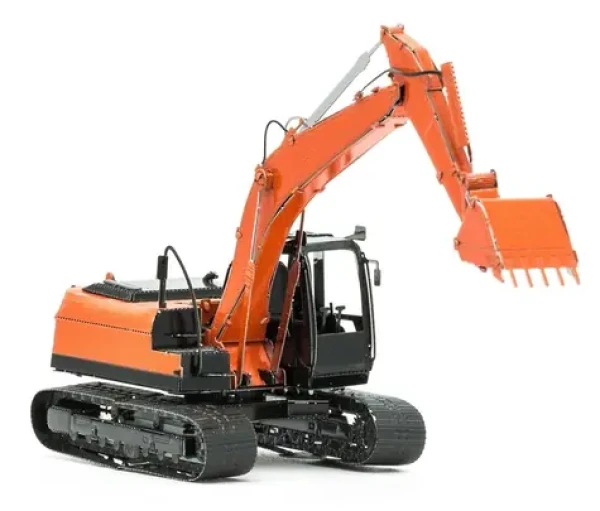 Metal Earth 3D puzzle Bagr (barevný)