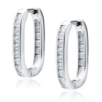 LUNICA Stříbrné náušnice CRYSTAL GRACE 0703