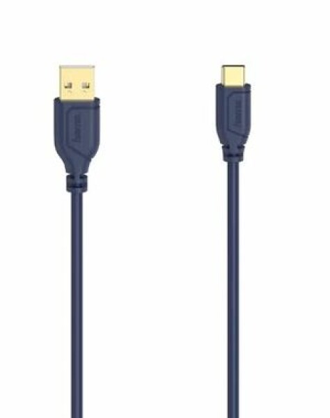 Hama 200635 Flexi-Slim kabel USB-A na USB-C 0.75 m modrá (200635-H)