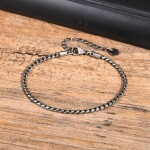 Pánský ocelový náramek Simon Vintage - chirurgická ocel, Vintage 18 cm + 5 cm (prodloužení)