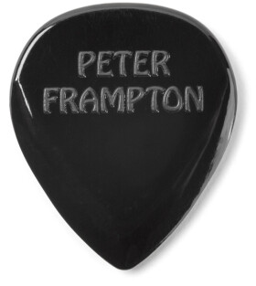 Dunlop Peter Frampton Vintage Jazz Teardrop Pick Black - 24 Pack