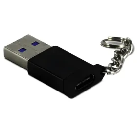Inter-Tech 88885460 černá / Adaptér / USB-C na USB-A / USB 3.0 (88885460)