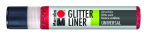 Glitter liner Marabu 25 ml - červený rubín 538