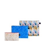 Taštičky na zip 3 ks LOQI MAURITSHUIS Vermeer, de Heem, Fabritius
