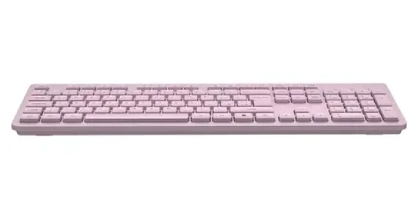CANYON HKB-W01 růžová / Bezdrátová klávesnice / 104 kláves / tichá / CZ/SK layout (CNS-HKBW01P-CS)