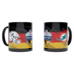 Hrnek Miami Dolphins NFL 2023 Frankfurt Games Deutschland (330 ml)