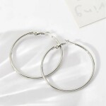 Ptakoviny.cz Náušnice kruhy stříbrné