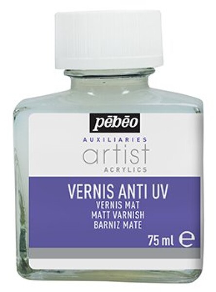 Pébéo matný lak vodou ředitelný pro akrylové barvy 75 ml