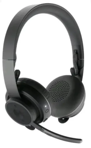 Logitech Zone Teams bezdrátová sluchátka / Bluetooth / pro PC / Graphite (981-000854)